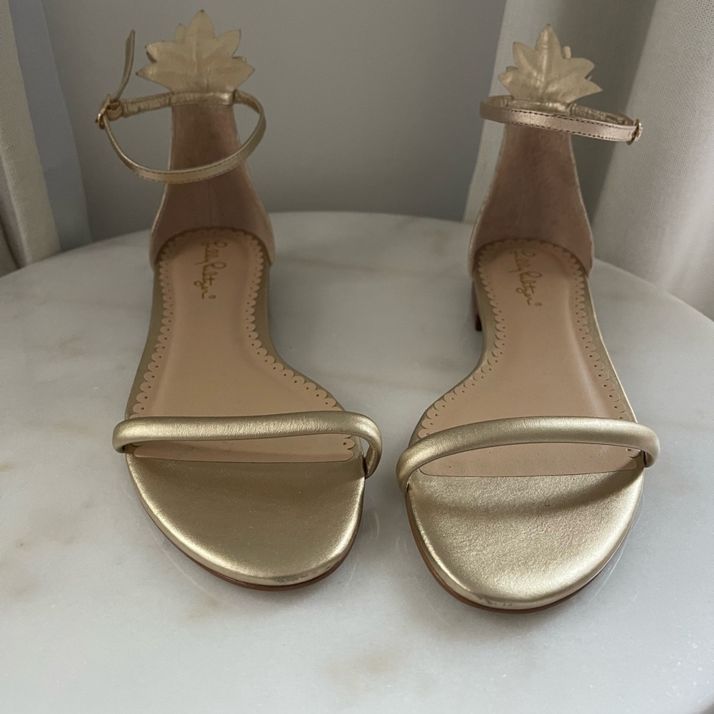 Lilly Pulitzer Pineapple Sandals